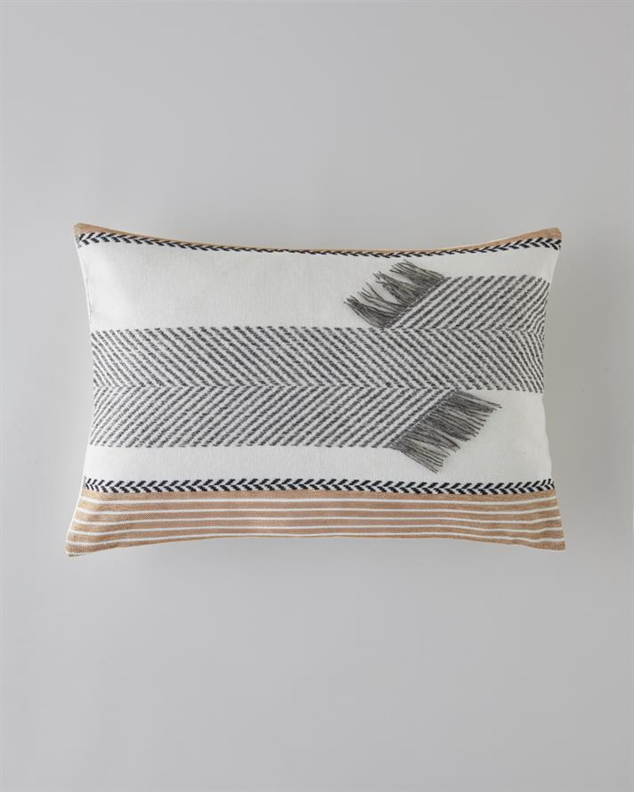 Arnie Dekoratif Kırlent 35x50 cm Ekru