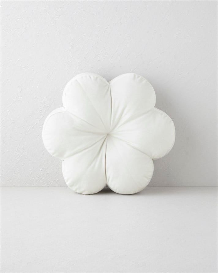 Artistic Bloom Dekoratif Kırlent 40 cm Ekru