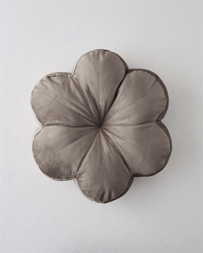 Artistic Bloom Dekoratif Kırlent 40 cm Kahverengi