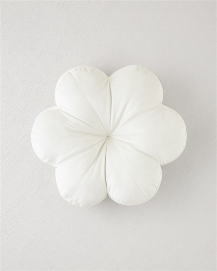 Artistic Bloom Dekoratif Kırlent 40 cm Ekru
