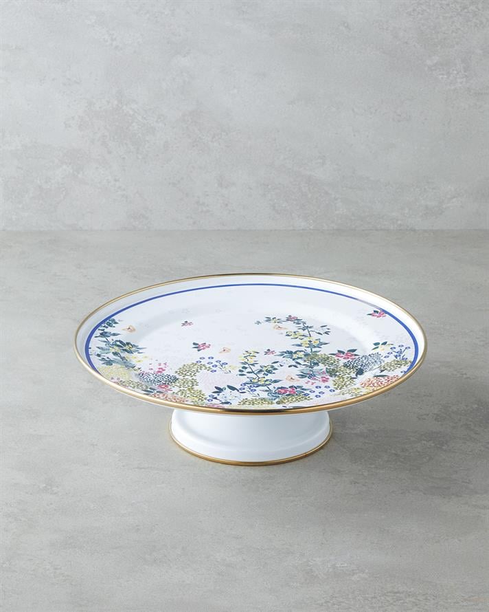 Artistic Flower Emaye Kek Standı 31 cm Renkli