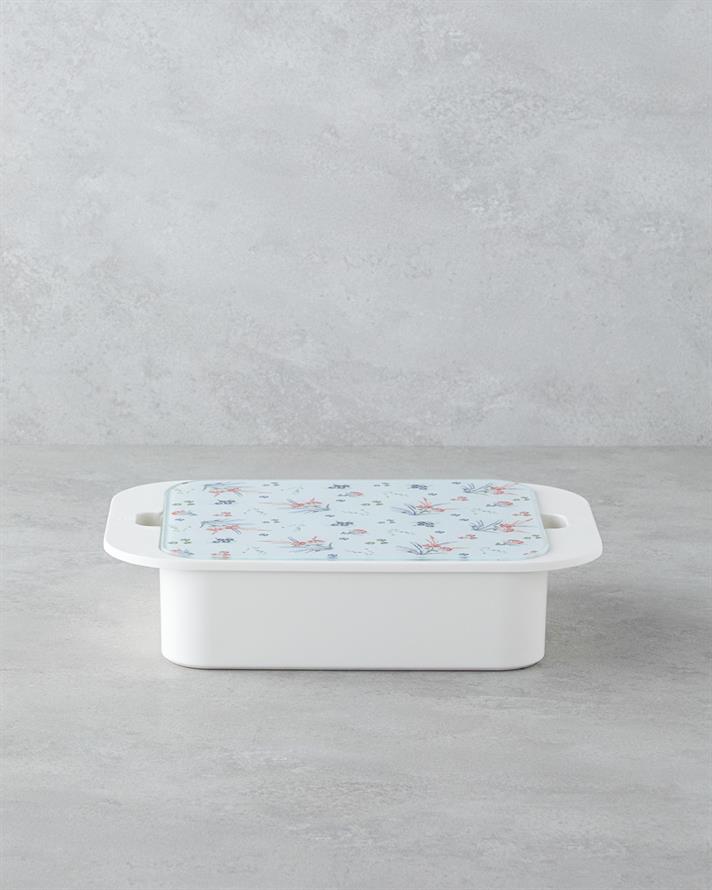 Artistic Garden Melamin 4lü Kahvaltılık 30x21 cm Renkli