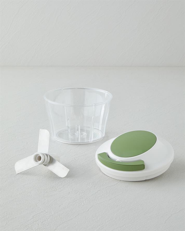 Aster Plastik El Rondosu Mutfak Gereci 13x11 cm Yeşil