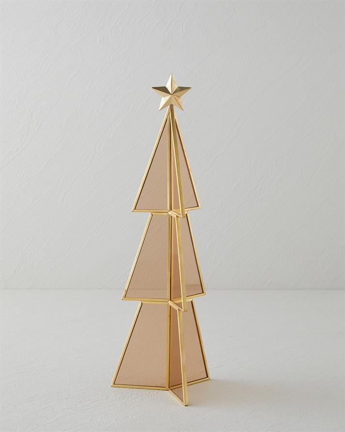 Asya Metal Dekoratif Obje 30,5 cm Gold