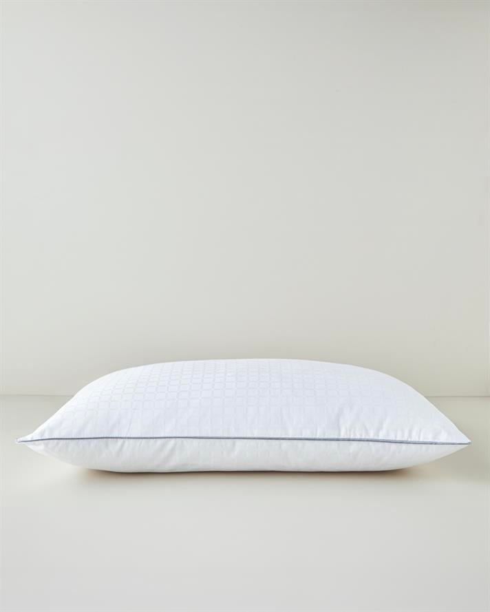 Aura Boncuk Elyaf Yastık 50x70 cm Gri