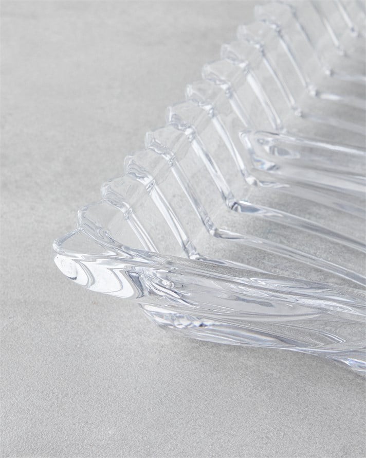 Aura Cam Sunumluk 33x31x4 cm Şeffaf