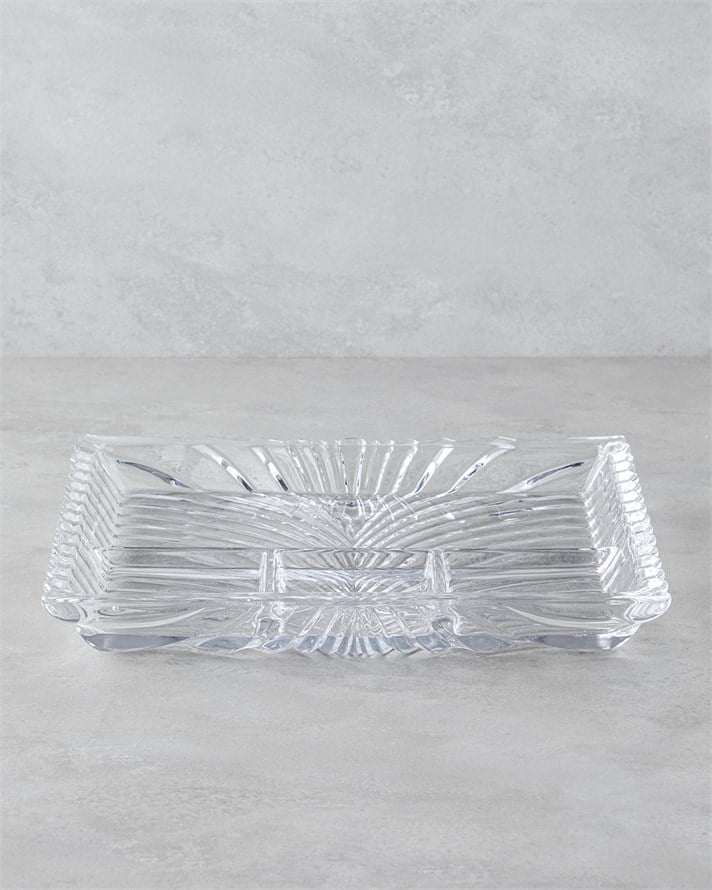Aura Cam Sunumluk 33x31x4 cm Şeffaf