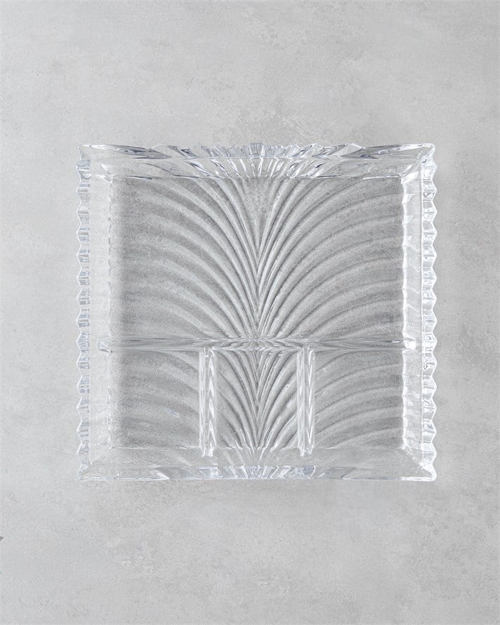 Aura Cam Sunumluk 33x31x4 cm Şeffaf
