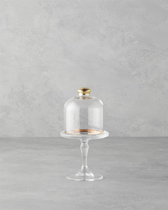 Auric Cam Sunumluk 10x19 cm Gold