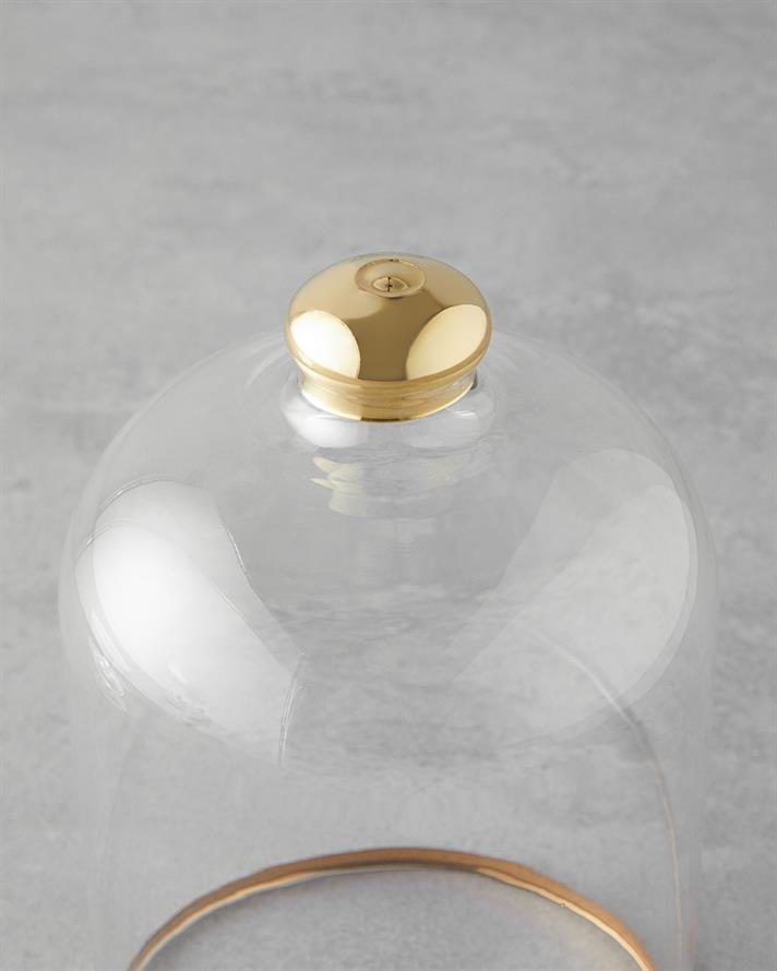 Auric Cam Sunumluk 10x19 cm Gold