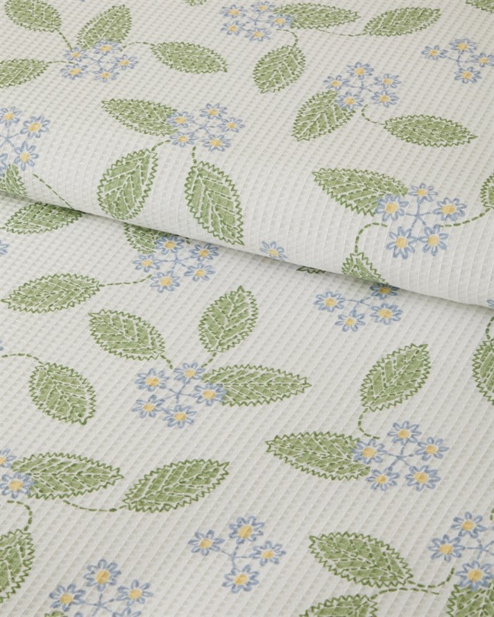 Autumn Whisper Çift Kişilik Pike 200x220 cm Yeşil