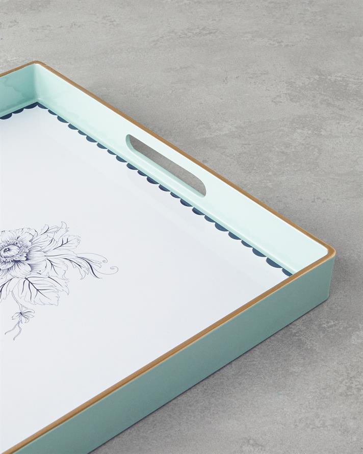 Aviary PP Tepsi 35,5x35,5 Cm Yeşil