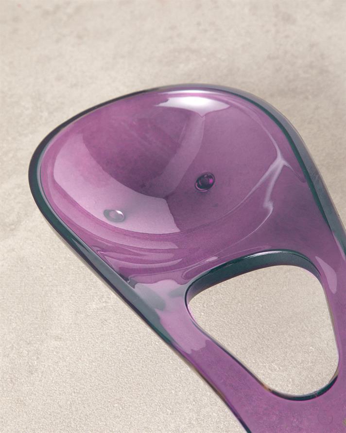 Axel Akrilik Kaşıklık 25 cm Mürdüm