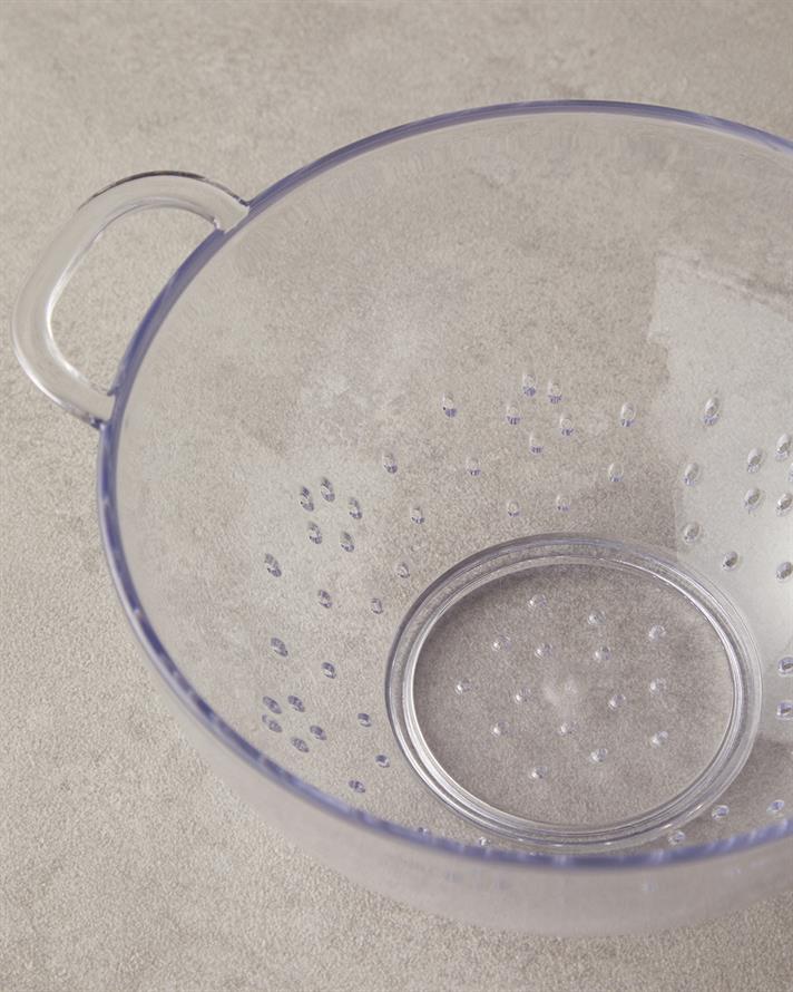 Axel Akrilik Mini Süzgeç 15 cm Şeffaf