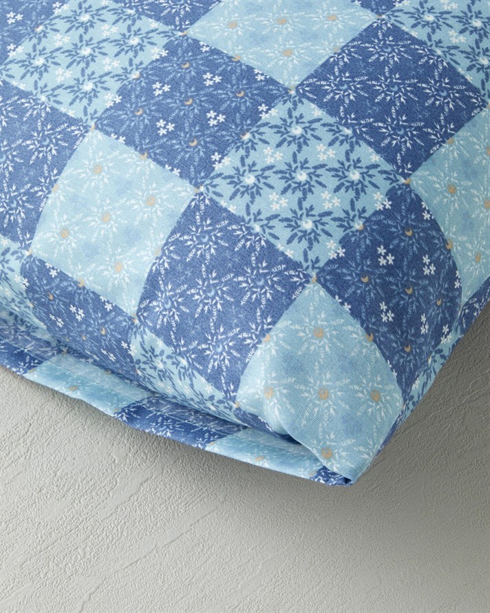 Azule Kolay Ütülenir 2li Yastık Kılıfı 50x70 cm Mavi