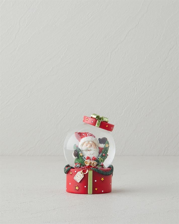 Azure Yılbaşı Kar Küresi 15,5 cm Kırmızı