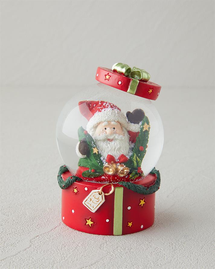 Azure Yılbaşı Kar Küresi 15,5 cm Kırmızı