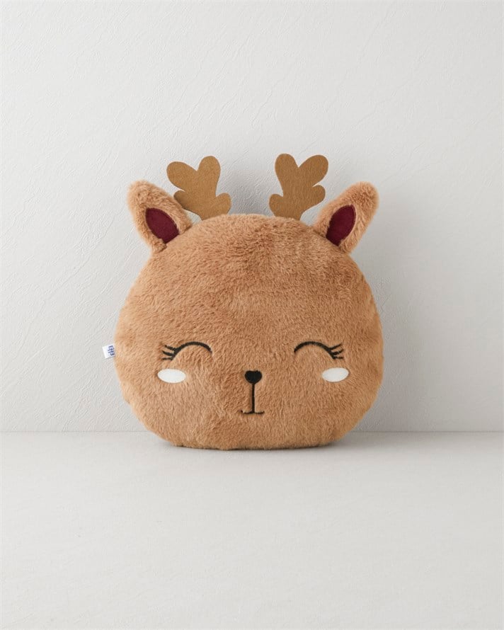 Baby Deer Dekoratif Kırlent 30x35 cm Kahverengi
