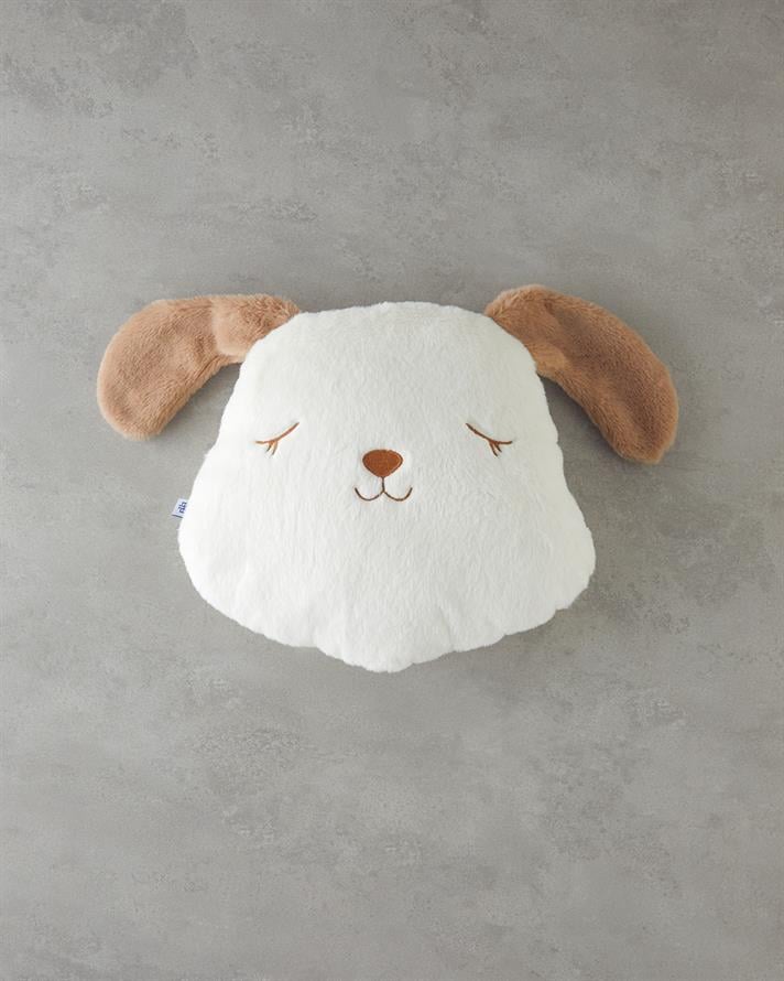 Baby Dog Bebe Dekoratif Kırlent 38x25 cm Beyaz