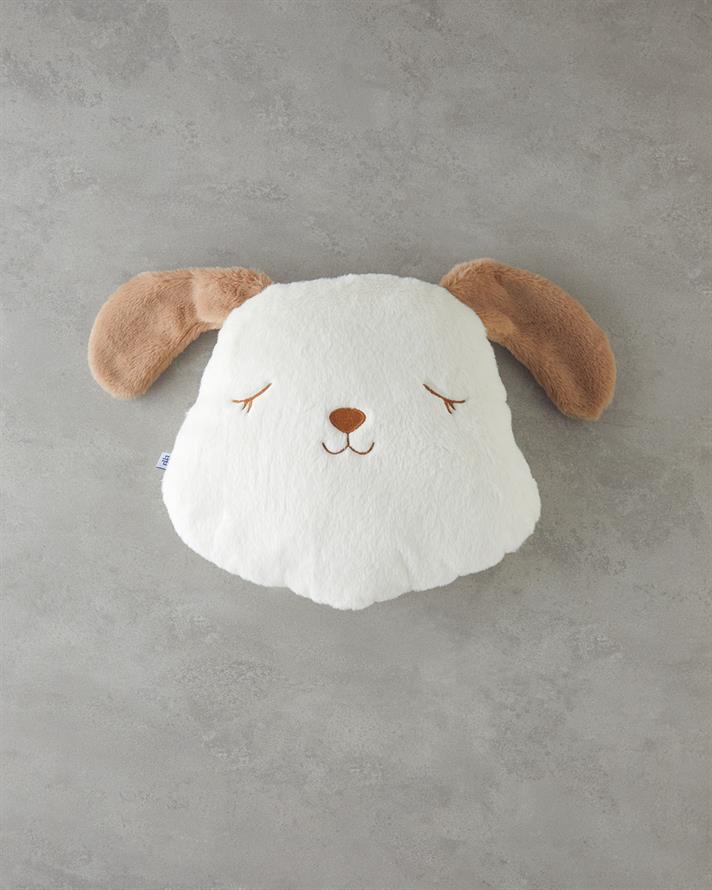 Baby Dog Bebe Dekoratif Kırlent 38x25 cm Beyaz