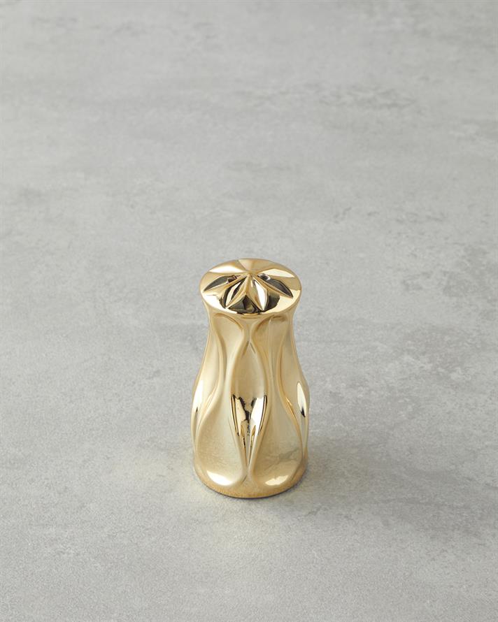 Baho Cam Tuzluk - Biberlik 4x4x8 cm Gold