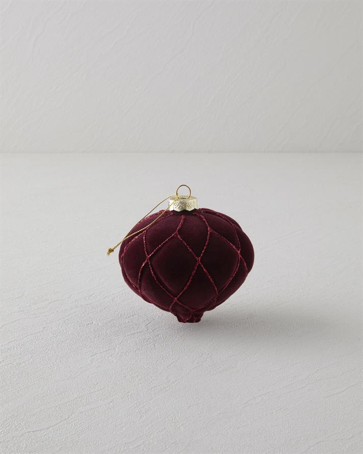 Bailey Yılbaşı Ağaç Süsü 10x10x10 cm Kırmızı