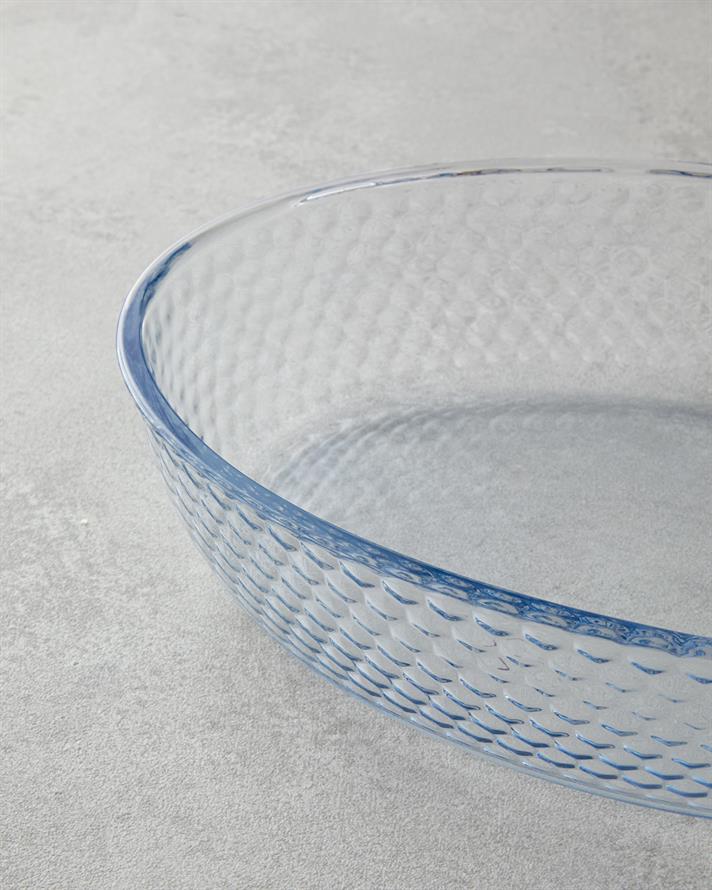 Bake&Serve Cam 2’li Oval Fırın Kabı 24x35-18x26 cm Şeffaf