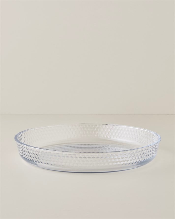 Bake&Serve Cam Yuvarlak Fırın Kabı 32x4,5 cm Şeffaf