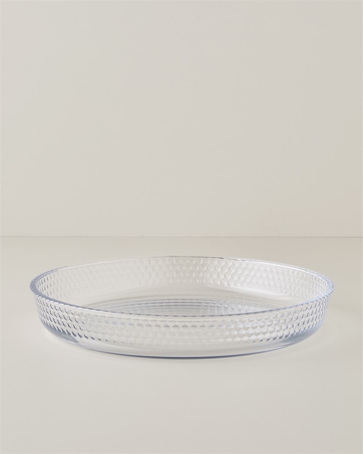 Bake&Serve Cam Yuvarlak Fırın Kabı 32x4,5 cm Şeffaf