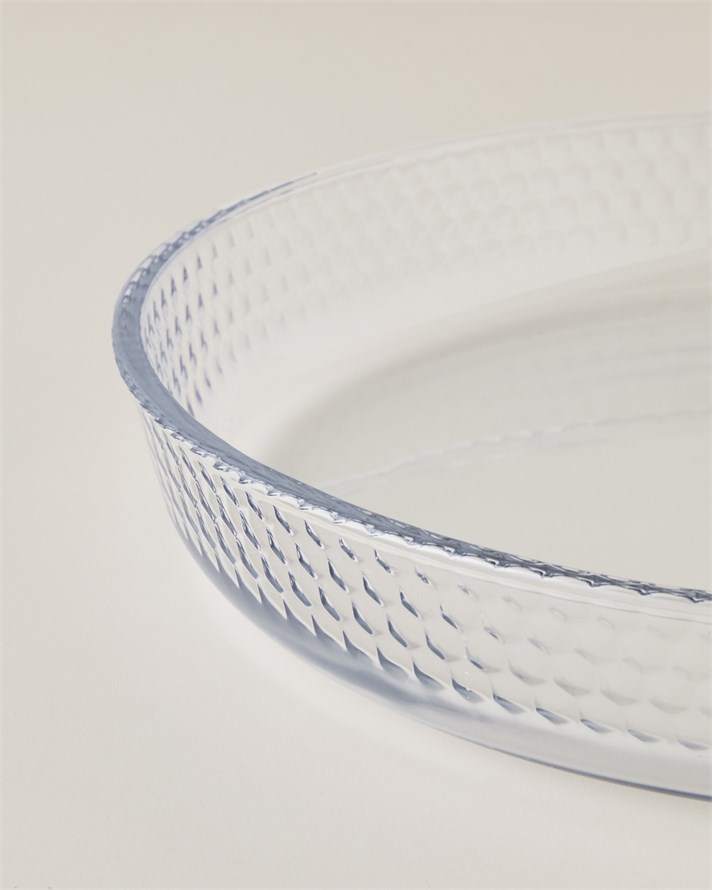 Bake&Serve Cam Yuvarlak Fırın Kabı 32x4,5 cm Şeffaf