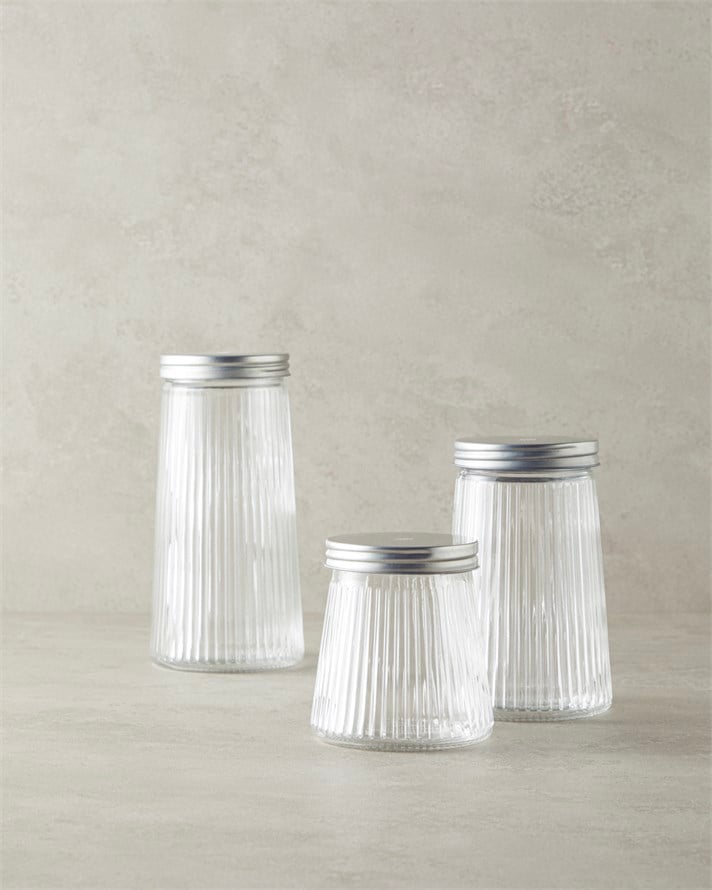 Balang Cam Kavanoz 1400 ml Şeffaf