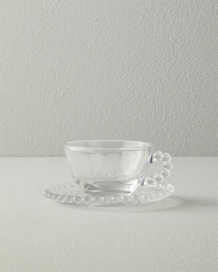 Balloon Cam 8 Parça 4 Kişilik Çay Fincanı Takımı