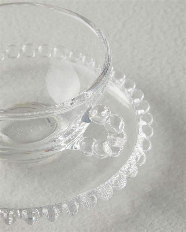 Balloon Cam 8 Parça 4 Kişilik Çay Fincanı Takımı