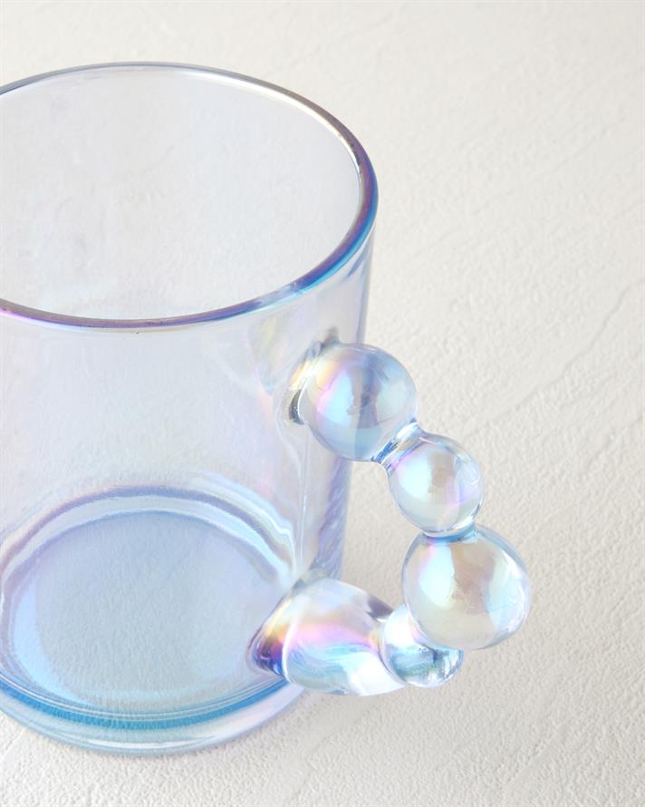 Balloons Cam Kupa 340 ml Mavi