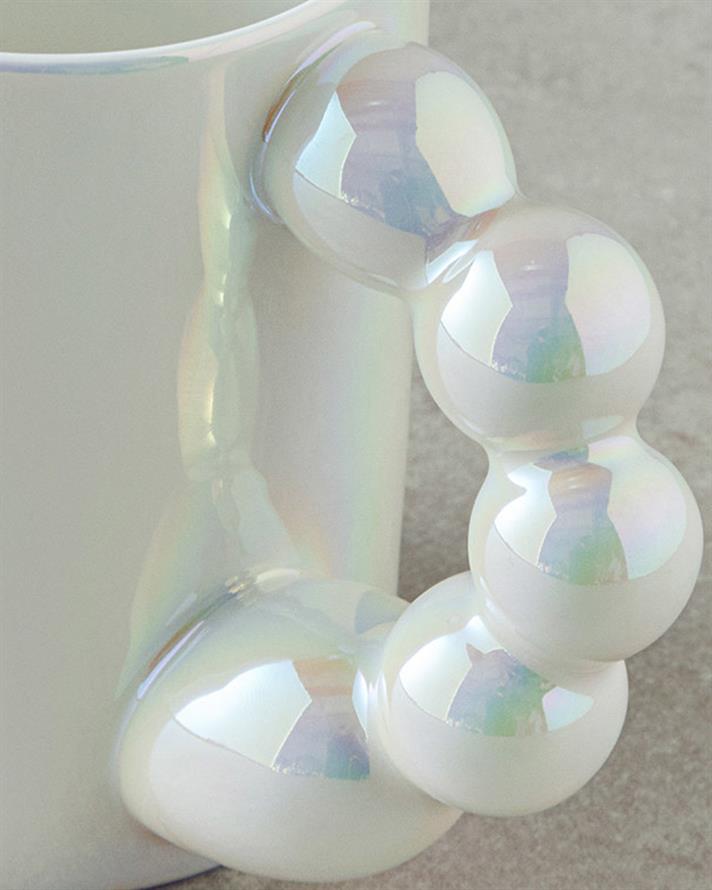 Balloons New Bone China Kupa 480 ml Sedef