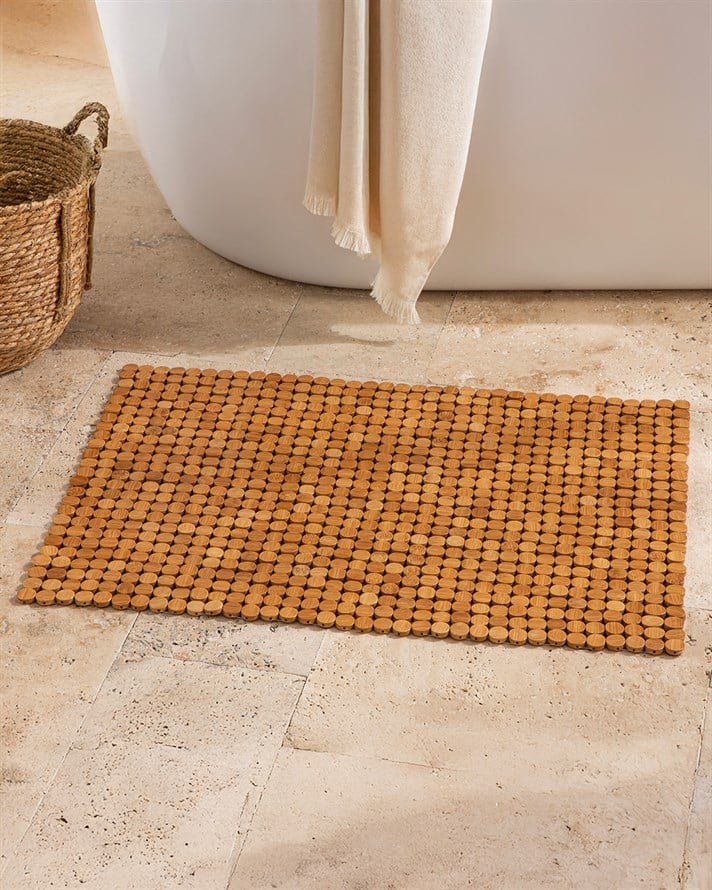 Bamboo Bambu Duş Kaydırmazı Bej