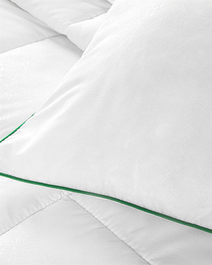 Bamboo Basic Bambu Çift Kişilik Yastık Yorgan Takımı 195x215 cm Beyaz