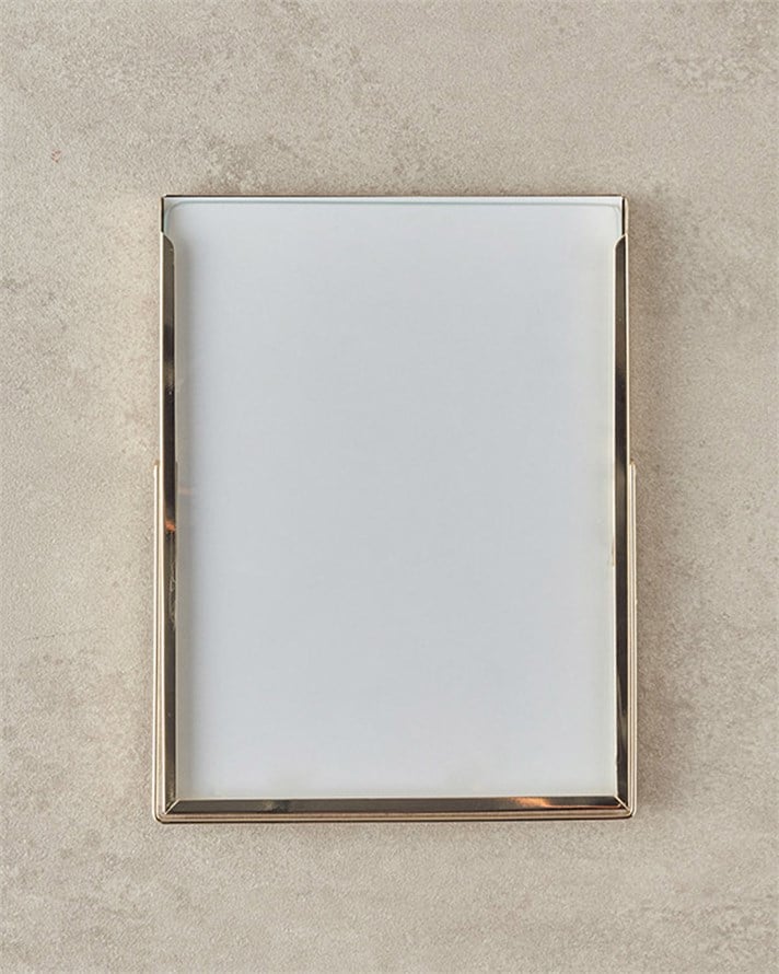 Bamboo Metal Çerçeve 15x21 cm Gold