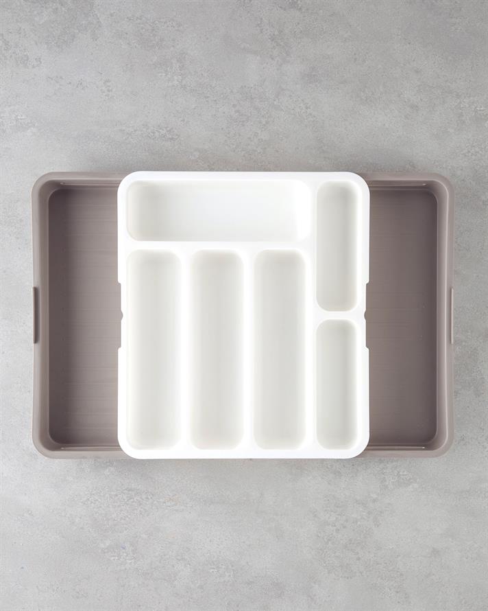 Basic Çekmece İçi Kaşıklık Mutfak Gereci Bej