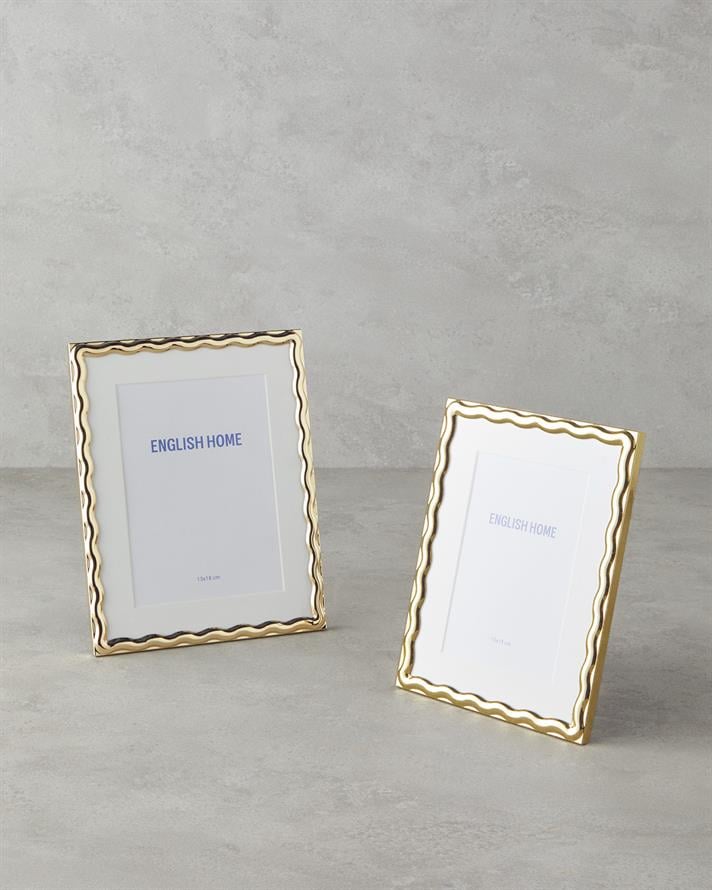 Becky Metal Çerçeve 10x15 cm Gold