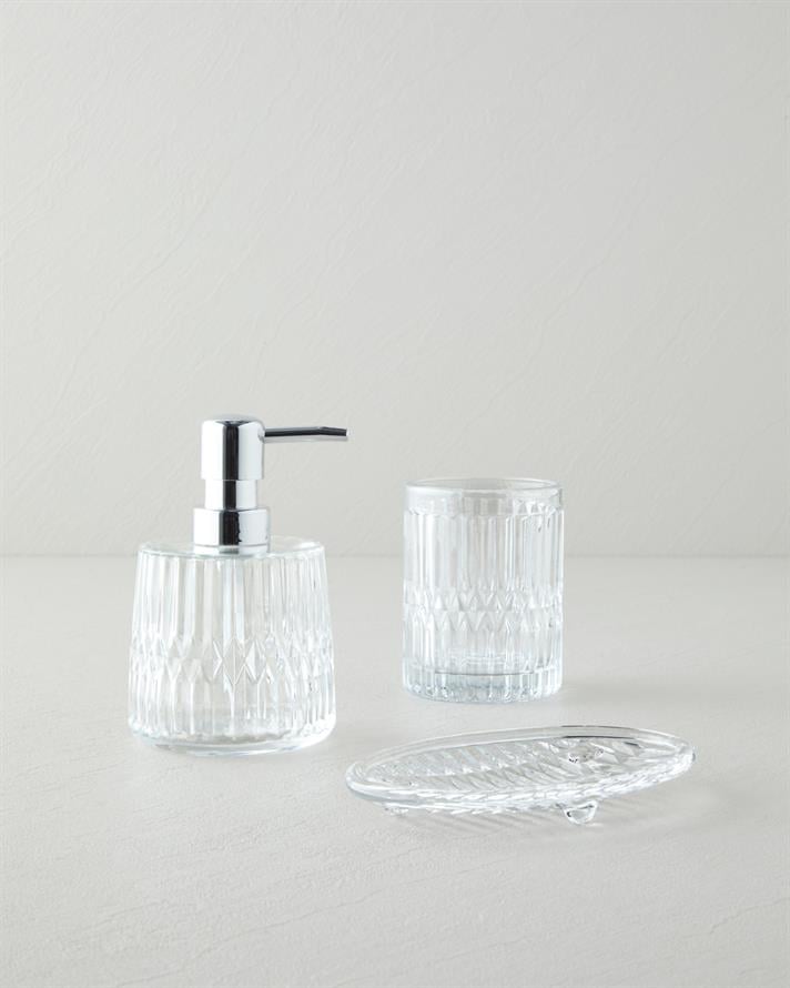 Belita 3lü Cam Banyo Seti Şeffaf