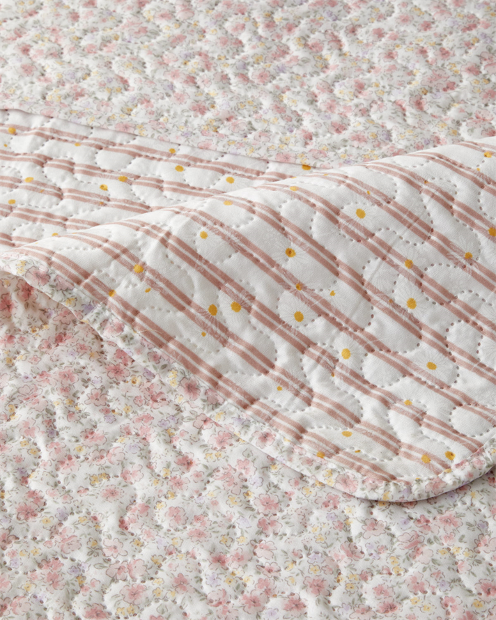 Belle Band Tek Kişilik Yatak Örtüsü Takımı 160x220 cm Pembe