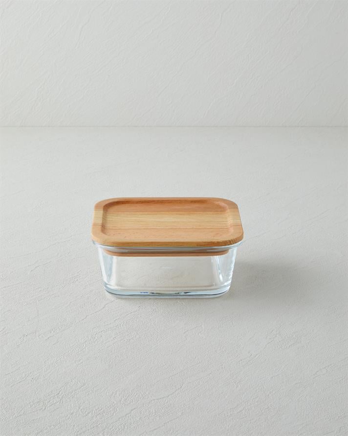 Belle Cam Saklama Kabı Natural