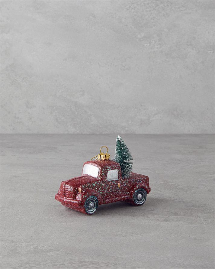 Bello Yılbaşı Ağacı Süsü 5,5 cm Kırmızı