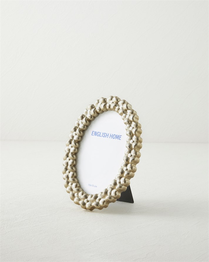 Belva Reçine Çerçeve 10x15 cm Gold