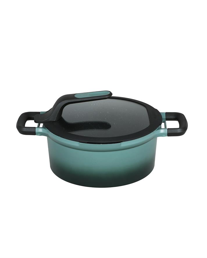 Berghoff Gem Stay Cool Tencere Yeşil