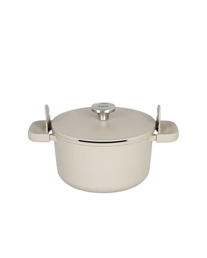 Berghoff LEO Phantom Seramik Derin Tencere 24x14 cm Latte