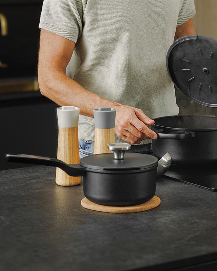 Berghoff LEO Phantom Seramik Tencere Siyah