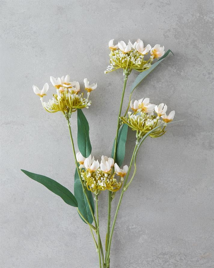 Berilda Tek Dal Yapay Çiçek 78 cm Sarı