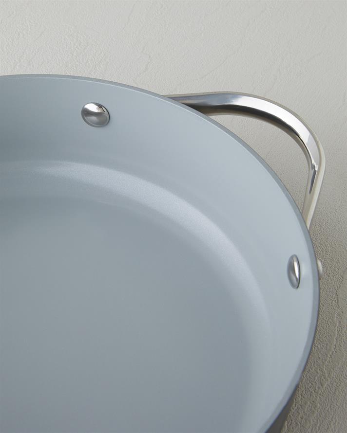 Berlin Fusion Pro Basık Tencere 24 cm Gri